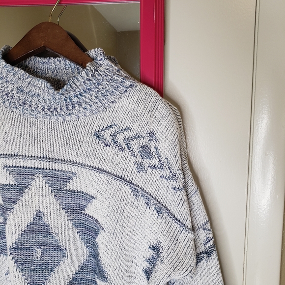 Americhino Vintage Pullover Boyfriend Sweater Med - Picture 6 of 14